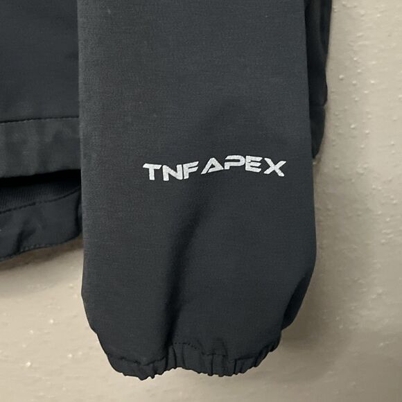 The North Face TNF Apex Jacket Mens XL Black Full Zip Hooded Soft Shell Outdoor - Picture 5 of 10
